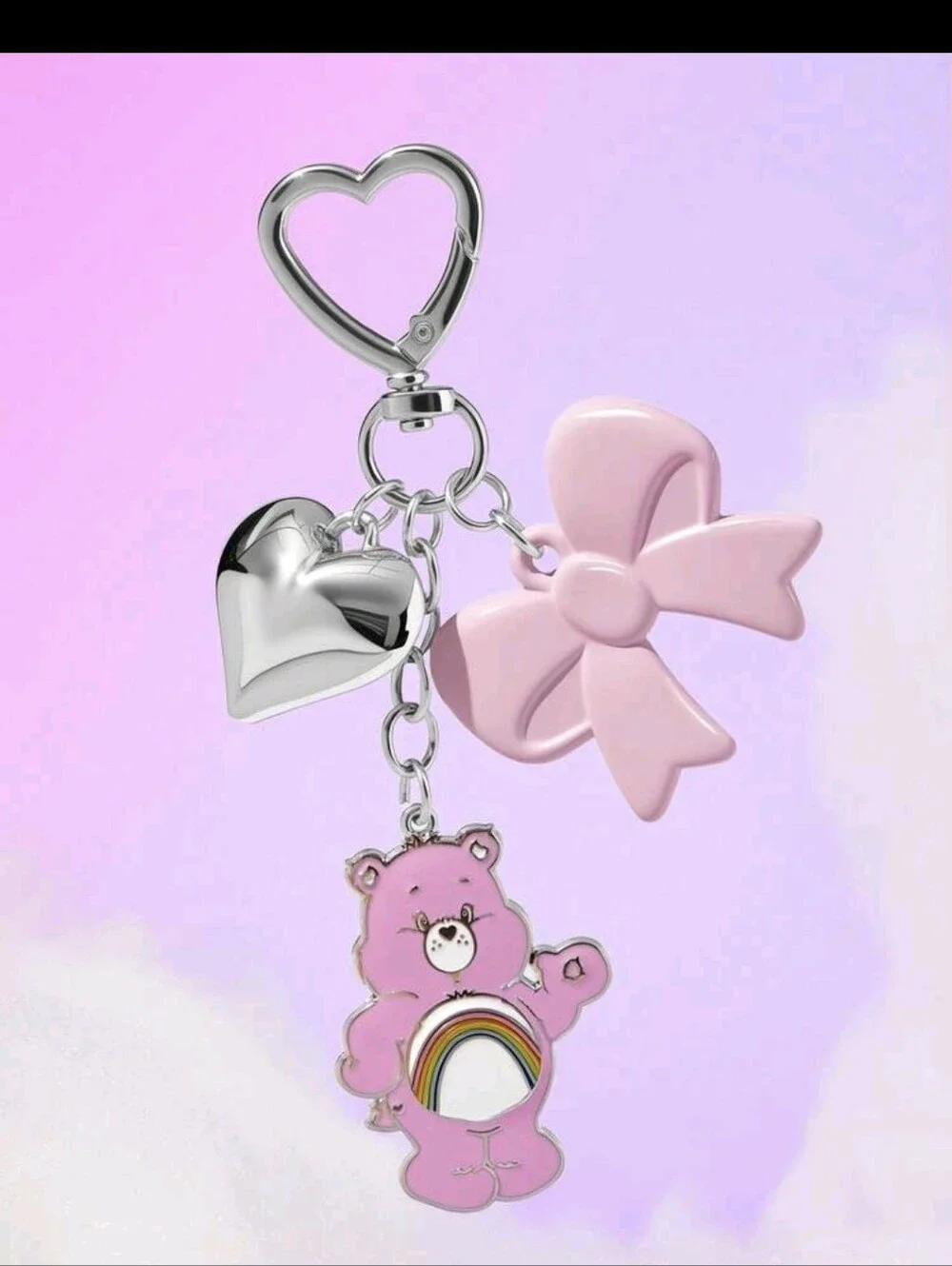 Care Bears Bag Charm/ Keychain NEW